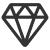 ion_diamond-outline